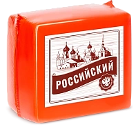 Сырный продукт молокосодержащий &quot;Российский&quot; куб